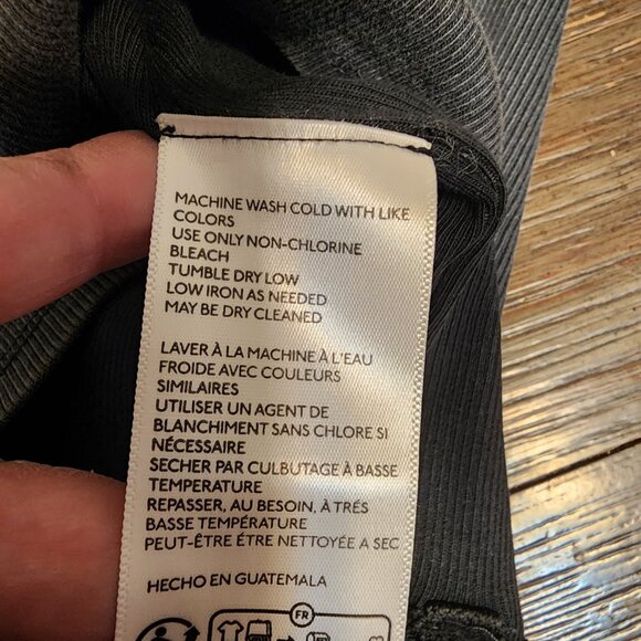 Free People Ever Had Tee Black Med- Small Hole - Picture 11 of 12